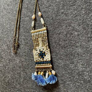 Embroidered Necklace